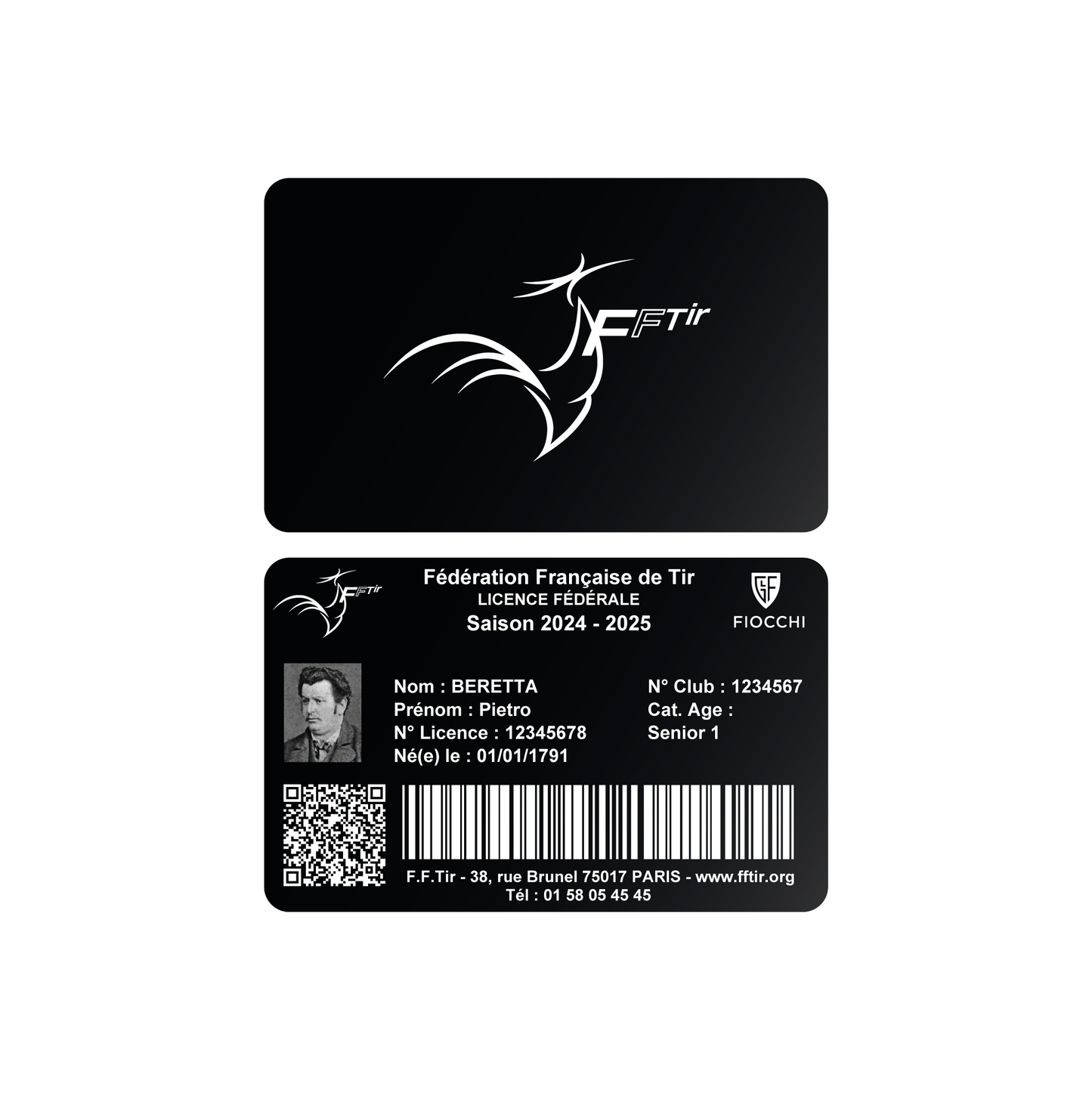 Carte FFTIR Aluminium