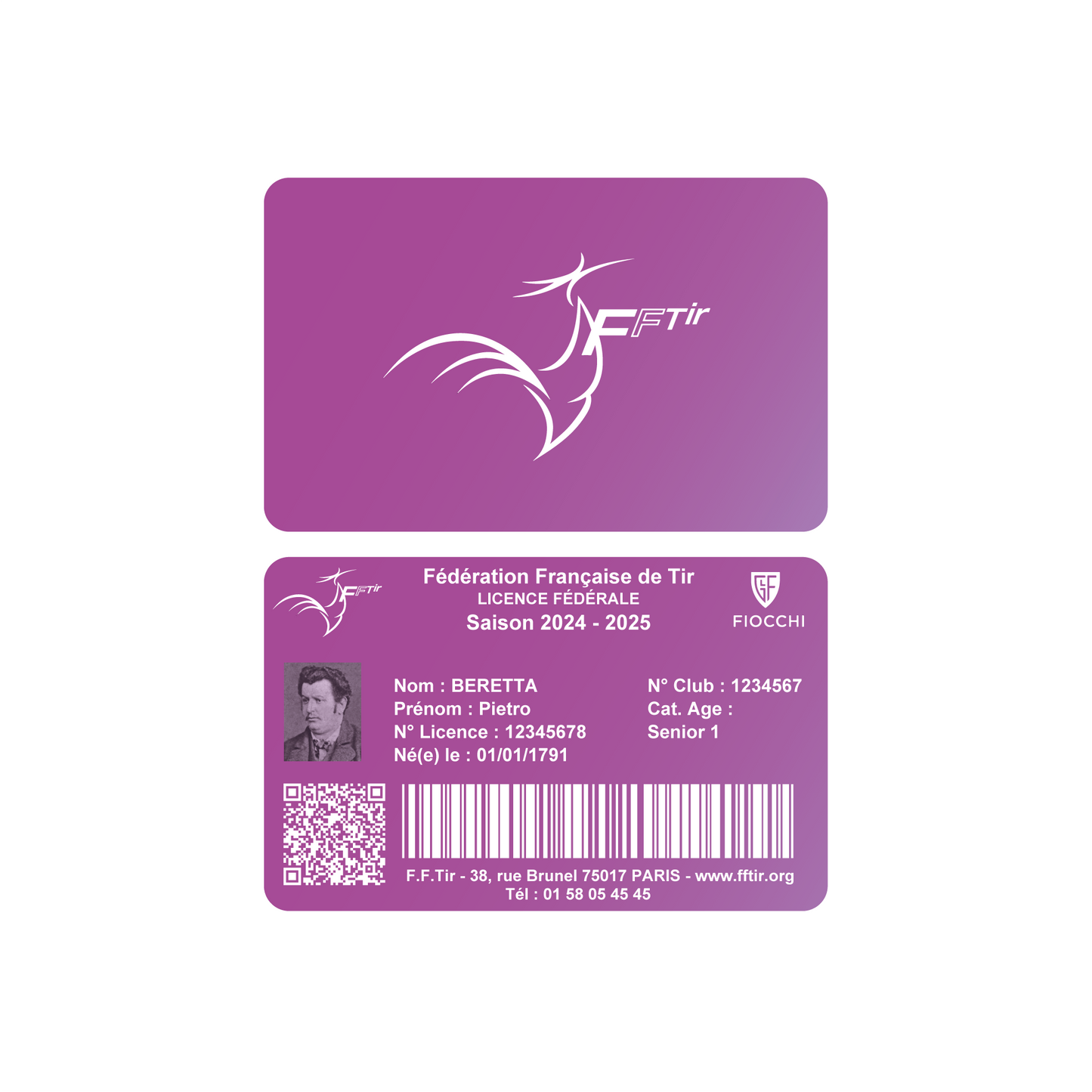 Carte FFTIR Aluminium